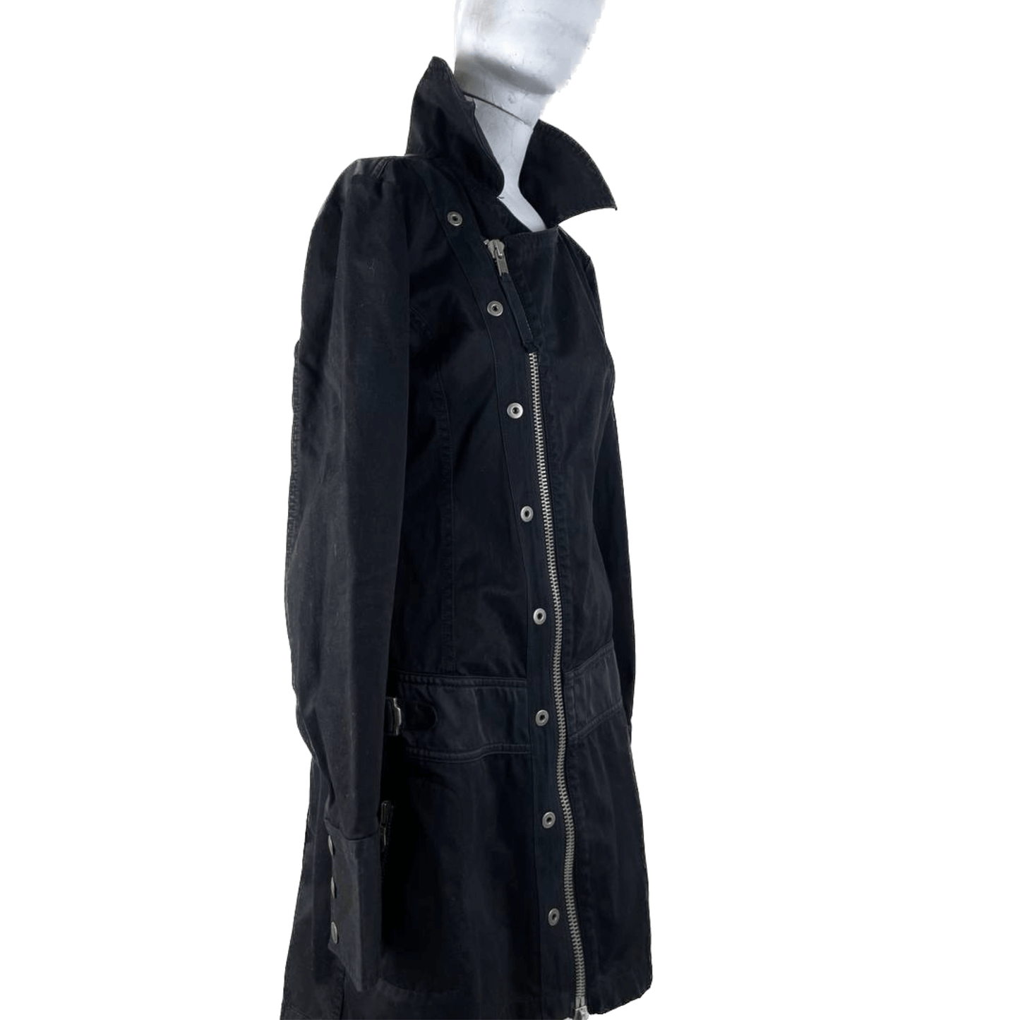 2000s Diesel Rising Sun - Long Moto Jacket