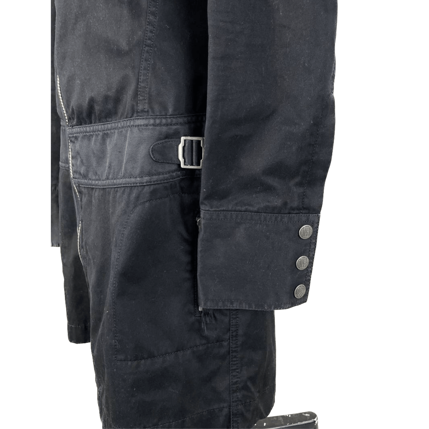 2000s Diesel Rising Sun - Long Moto Jacket