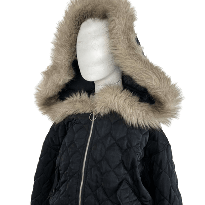 Faux Fur Bomber Jacket