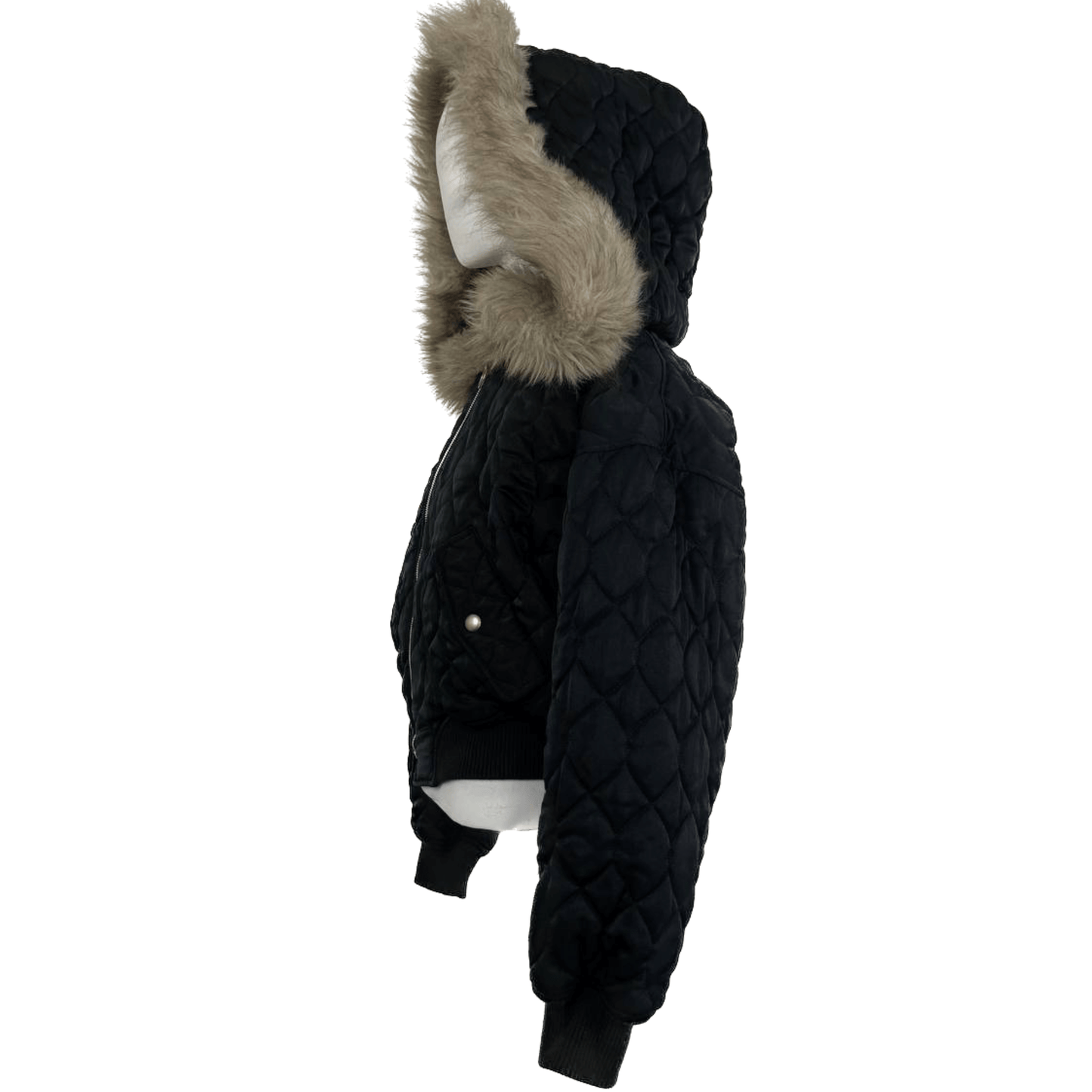 Faux Fur Bomber Jacket