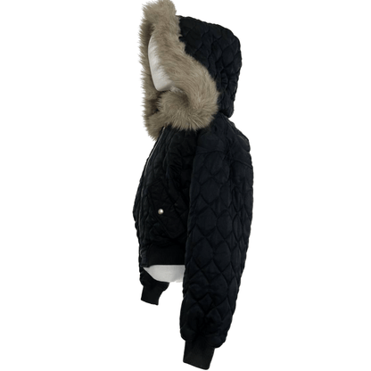 Faux Fur Bomber Jacket