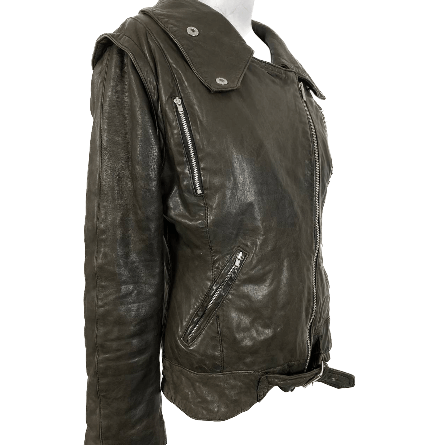 Vintage Moto Leather Jacket